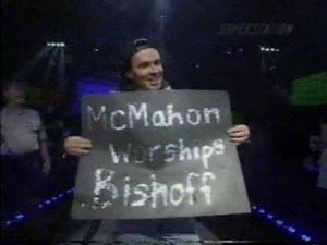 Example #129310 that wrestling fans can't spell.